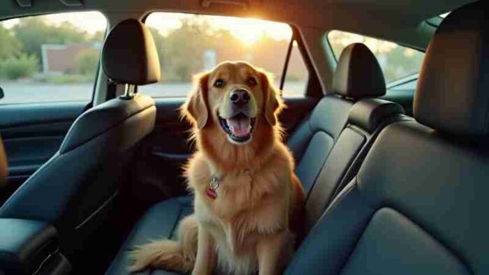 2023 ADAC Test of Dog Mode in Electric Cars, Concept art for illustrative purpose, tags: hundemodus elektroautos für - Monok